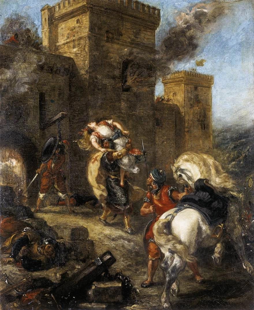 Il rapimento di Rebecca - Museo del Louvre, Parigi